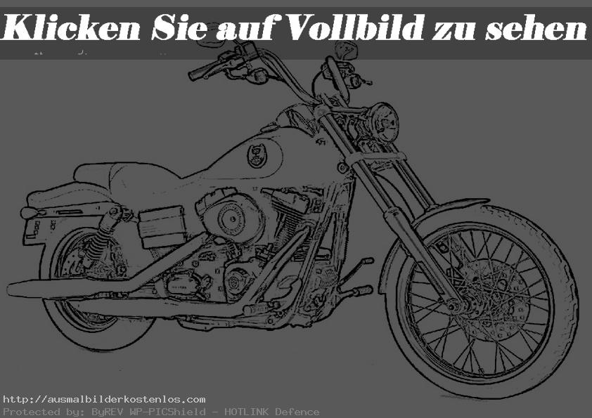 Ausmalbilder-Motorrad-2