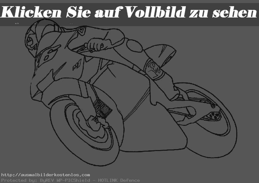 Ausmalbilder-Motorrad-3