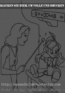 Ausmalbilder Kostenlos Pinocchio-8